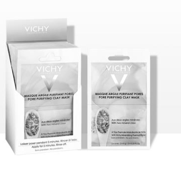 Vichy -  Vichy MASKI MINERALNE Maska oczyszczająca pory z glinką